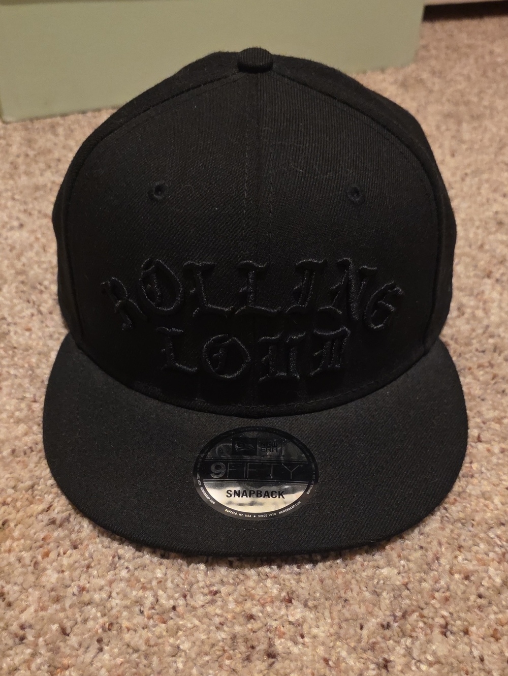 Rolling Loud Black Snapback Hat by New Era